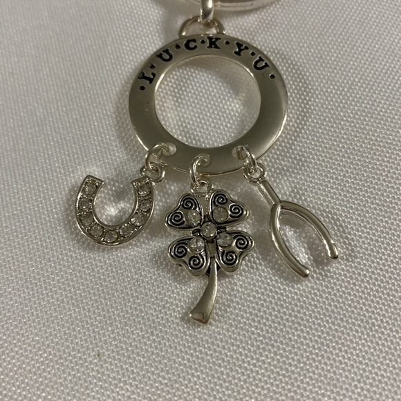 Wristlet Keychain - Silicone Beads with silver embellishments. New without Tag. - Picture 4 of 5